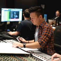 Composer Tim Corpus produces recording session at Silent Zoo Studios in Los Angeles