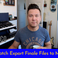 Finale files to XML